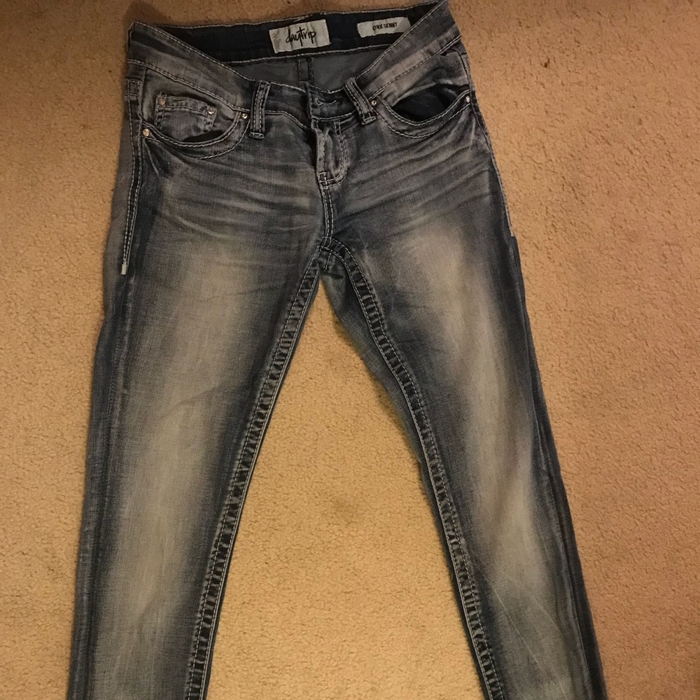 Daytrip Lynx Skinny Jeans! Light wash!